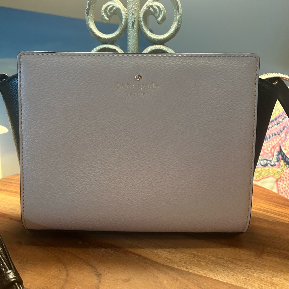 Kate Spade Black & White Crossbody Bag